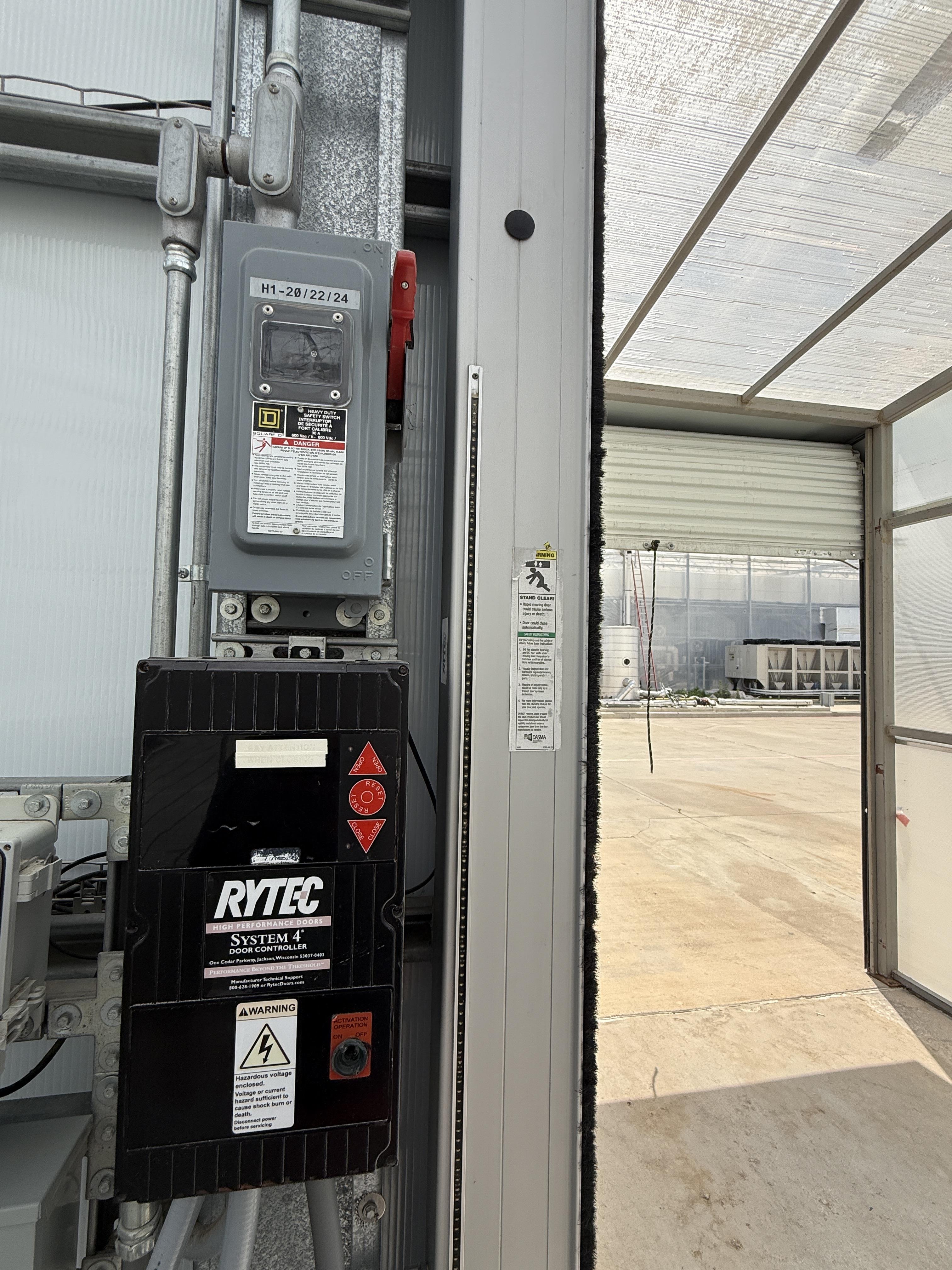 Rytec System 4 High-Speed Roll-Up Industrial Door with Controller & Motor Assembly, photo 2