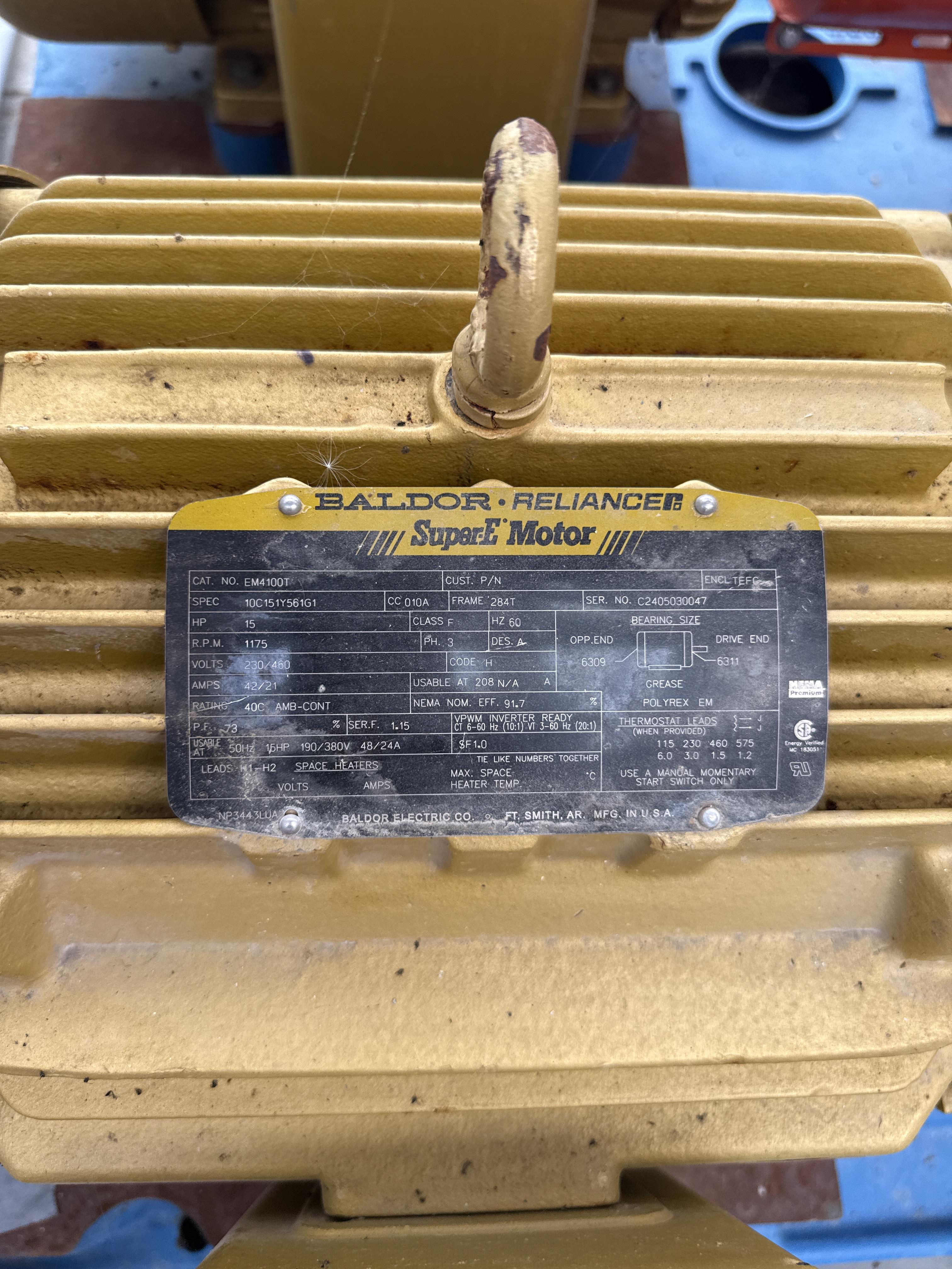South Pump Package w Summit 2196XLO Pump AMIAD Sigma Pro Filter 15HP Baldor, photo 7