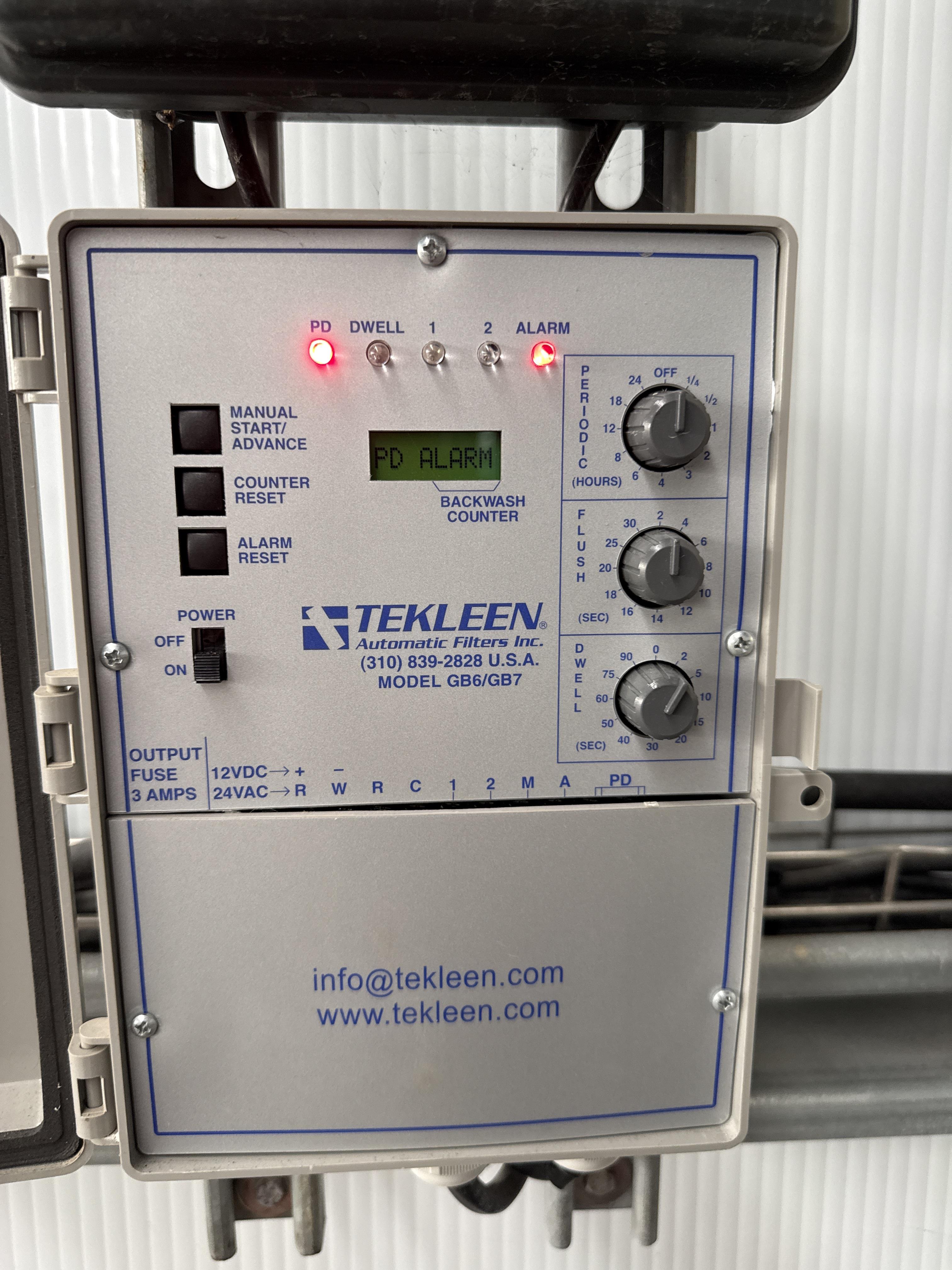 Tekleen Automatic Filter Controller + Orbit Irrigation Timer – Greenhouse / Irrigation Control, photo 2