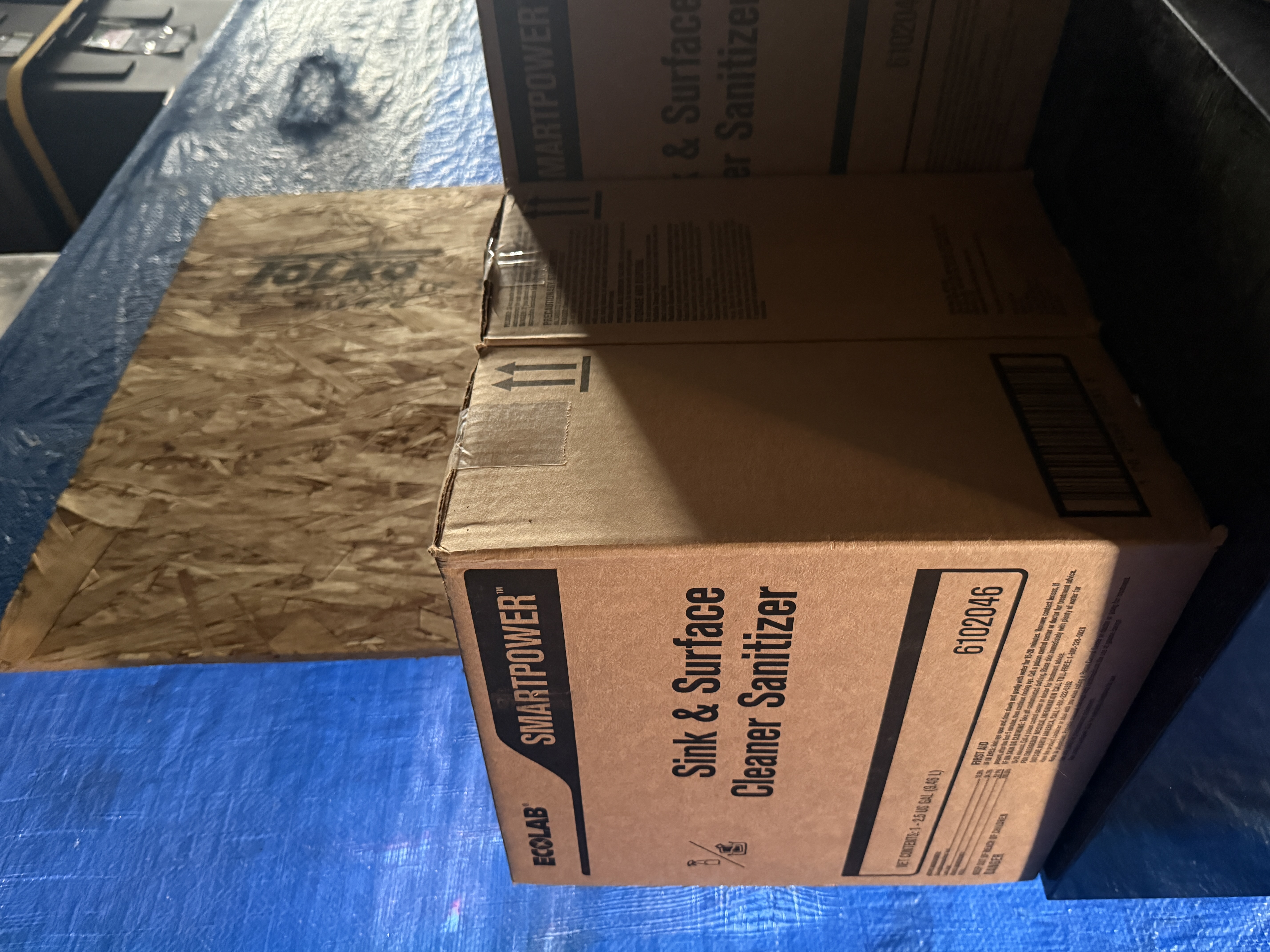(7) Ecolab SMARTPOWER Sink & Surface Cleaner Sanitizer — 2.5 Gal Each, Sealed, photo 2