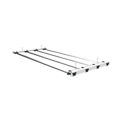 RAZR Modular LED Grow Light System — 24 Bars, Universal Rail (6–8" Spacing), BROAD R3a — NEW (Kit 3 of 3)