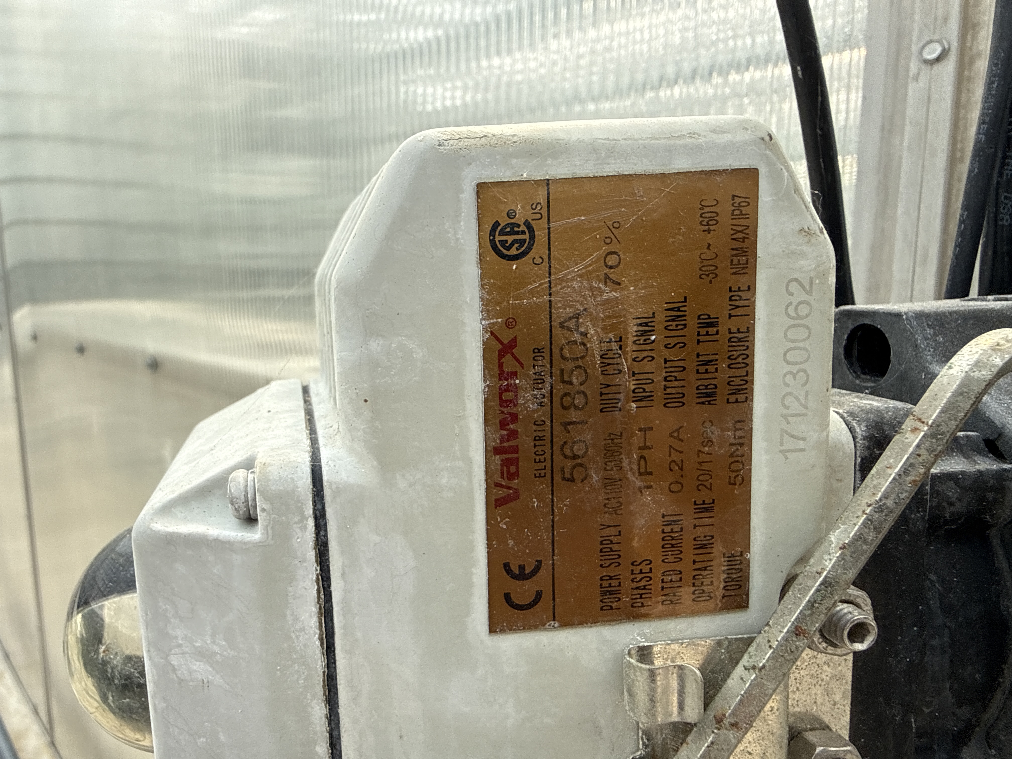 Valworx Electric Actuated PVC Valves – 6 Unit Irrigation Set, photo 2