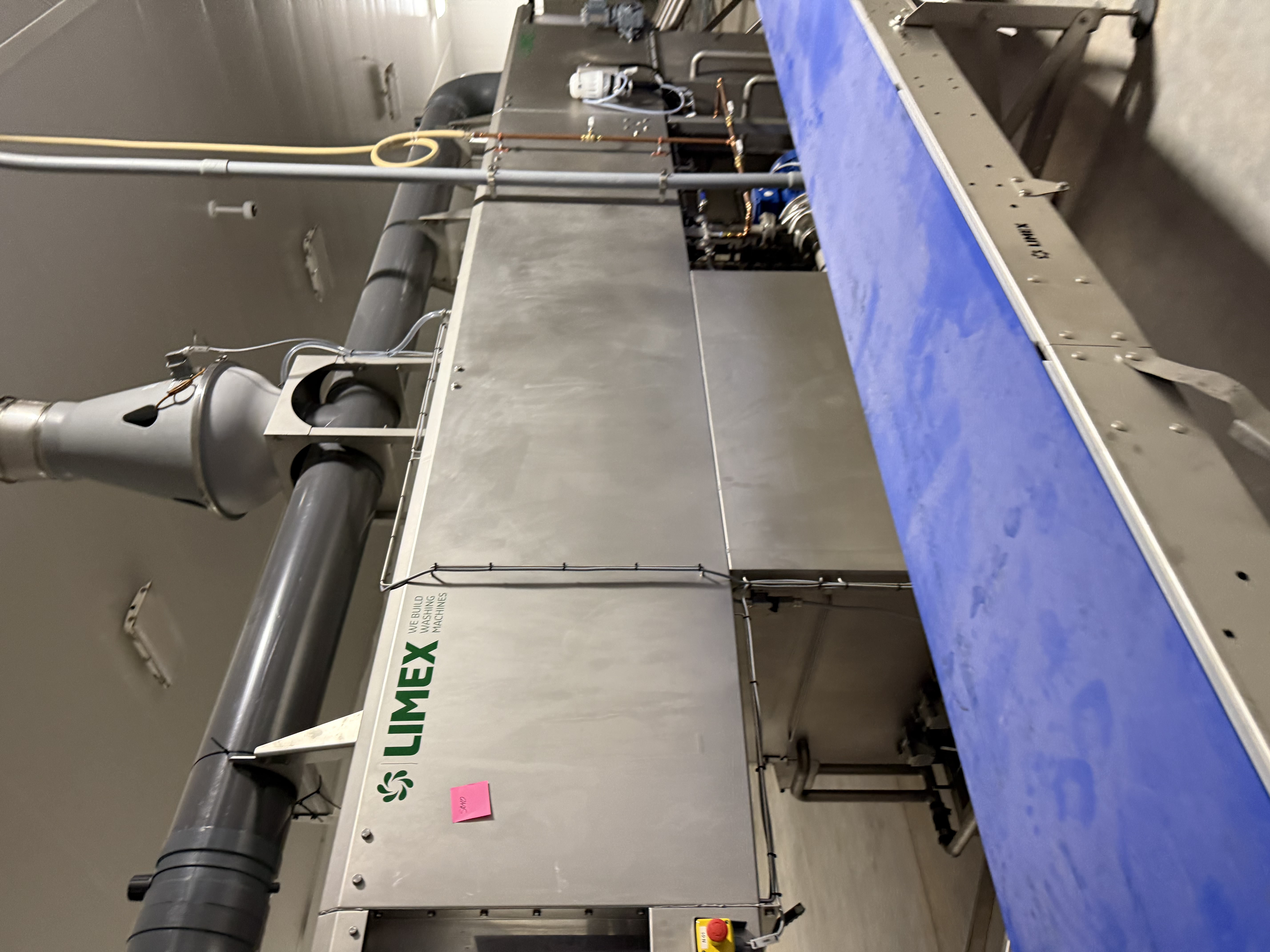 SB40: Limex Raft and Bin Washer, 2022 Model, 480 V 3-Phase, 2,750 kg Stainless System – Distributed by Agrinomix (Original Two-Unit Purchase: $397,159 – This Lot Includes One Unit), photo 3