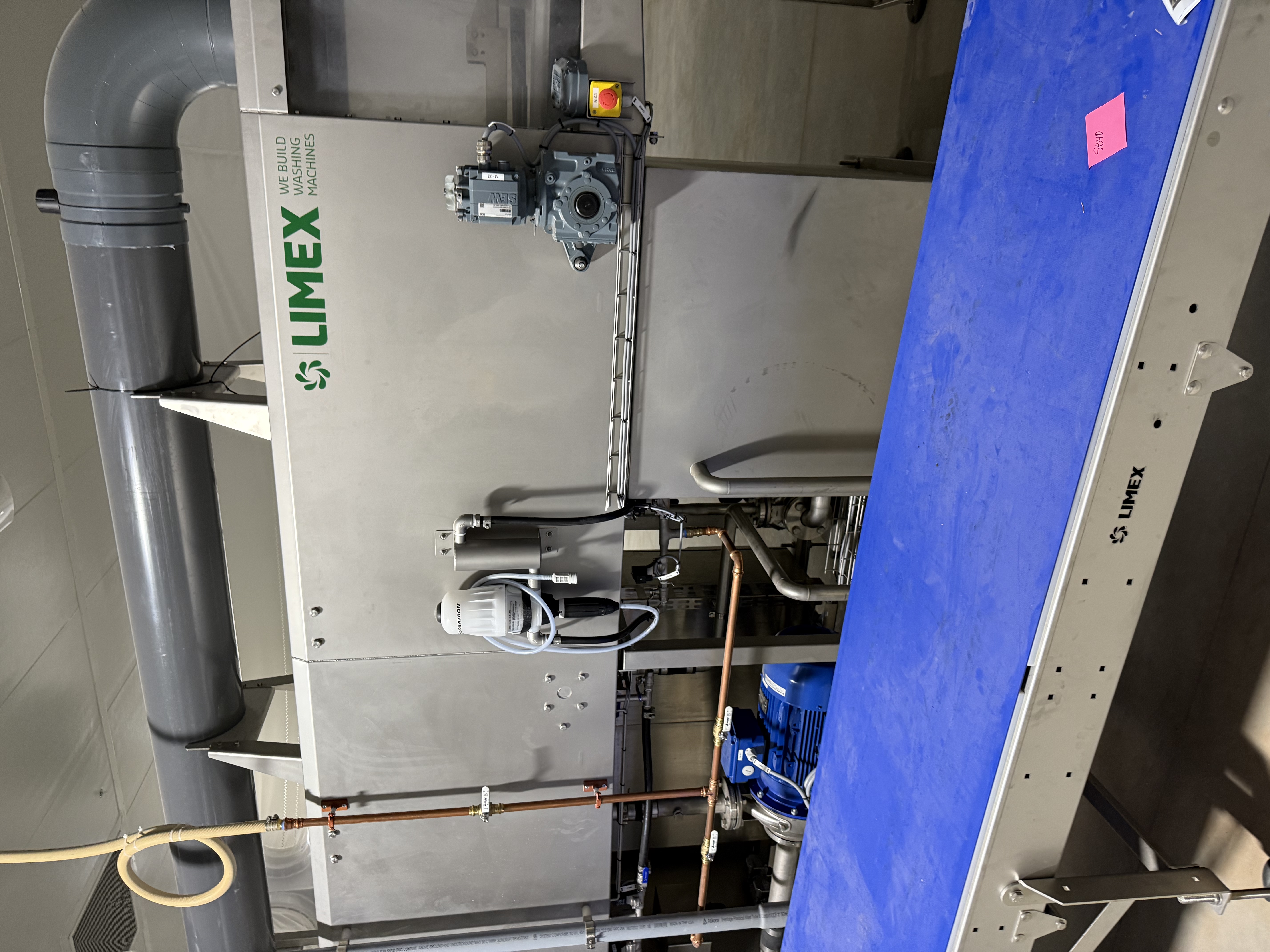 SB40: Limex Raft and Bin Washer, 2022 Model, 480 V 3-Phase, 2,750 kg Stainless System – Distributed by Agrinomix (Original Two-Unit Purchase: $397,159 – This Lot Includes One Unit), photo 2