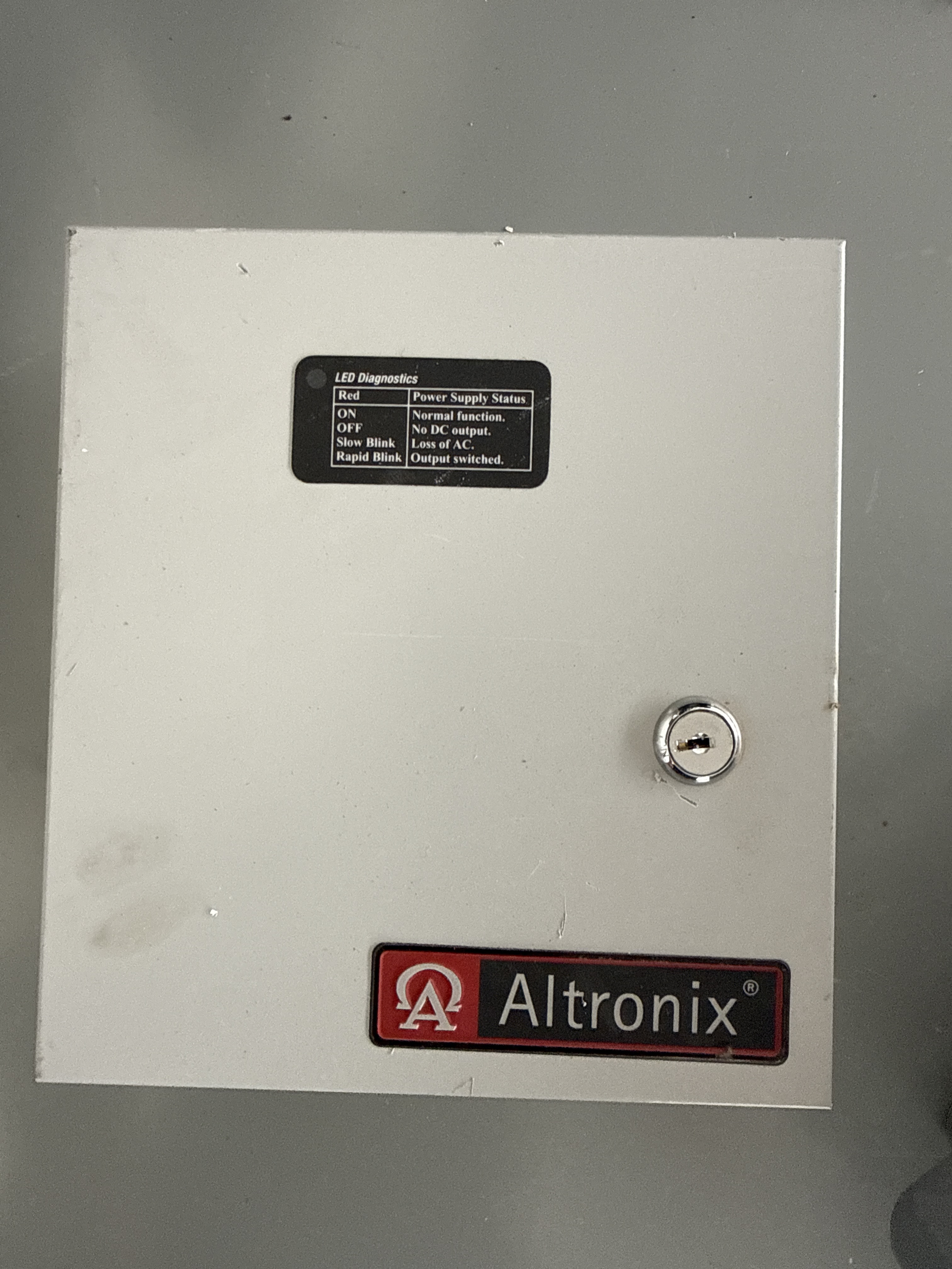 Altronix AL125ULB Access Control Power Supply / Charger w/ Battery Backup (BC100 Enclosure)